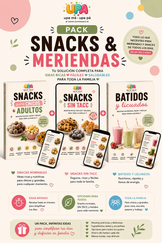 🍓 PACK SNACKS & MERIENDAS